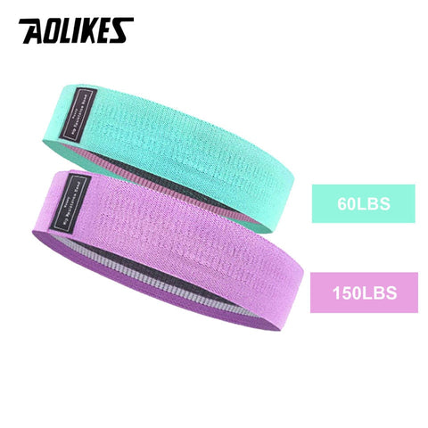 AOLIKES Fitness Rubber Band Elastic Yoga Resistance Bands