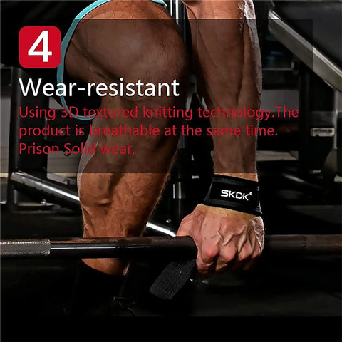 Weightlifting Wrist Straps Strength Training